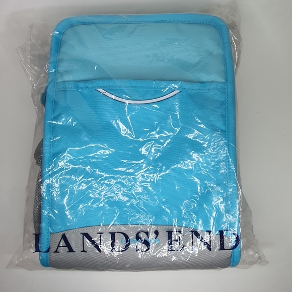 Lands' End Light Blue Lunch Bag - Picture 13 of 13